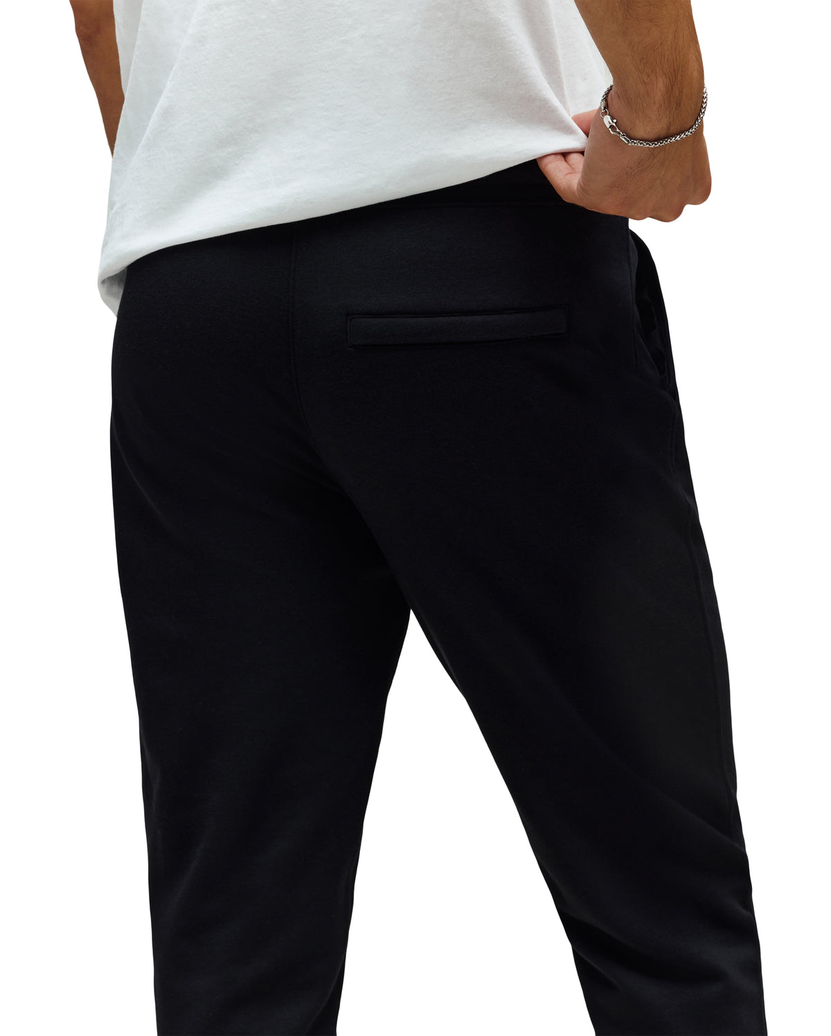 PSYCHO BUNNY PANTALÓN DEPORTIVO CON LOGO BORDADO PIXELADO OLIVIER PARA CABALLERO HOMBRE NEGRO MB0800048001