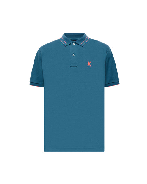 PSYCHO BUNNY POLO PERFORMANCE REX PARA CABALLERO HOMBRE AZUL MT0100138406