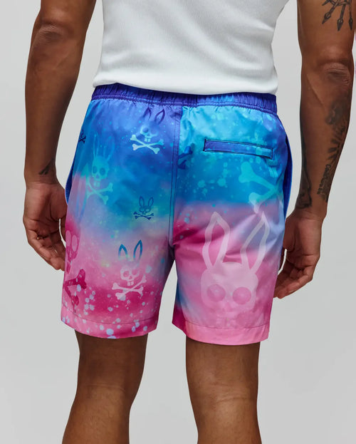 T-SWIM PSYCHO BUNNY PARA HOMBRE COLOR ROSADO MB1000060652