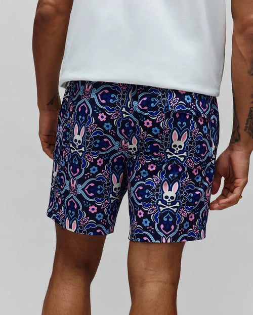 T-SWIM PSYCHO BUNNY PARA HOMBRE COLOR AZUL MB1000052402