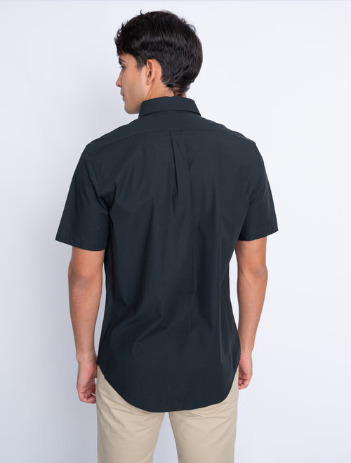 RALPH LAUREN CAMISA MANGA CORTA HOMBRE NEGRO