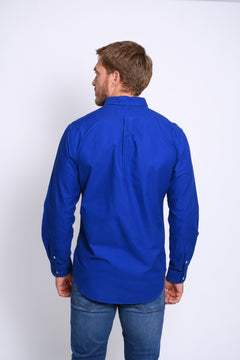 RALPH LAUREN CAMISA MANGA LARGA HOMBRE AZUL