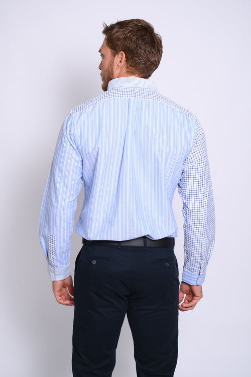 RALPH LAUREN CAMISA MANGA LARGA HOMBRE AZUL