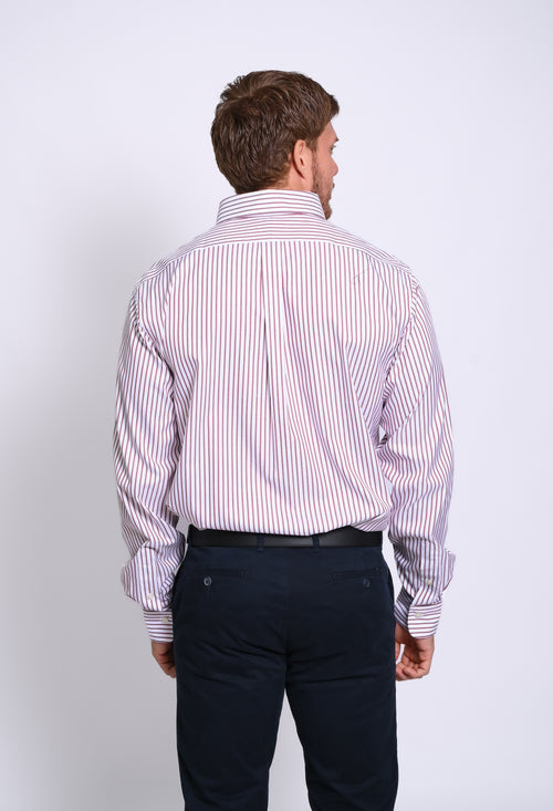 RALPH LAUREN CAMISA MANGA LARGA HOMBRE BLANCO