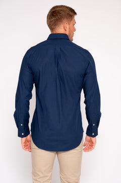 RALPH LAUREN CAMISA MANGA LARGA HOMBRE AZUL