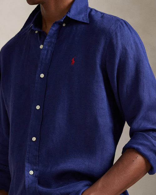 RALPH LAUREN HOMBRE CAMISA M/L AZUL