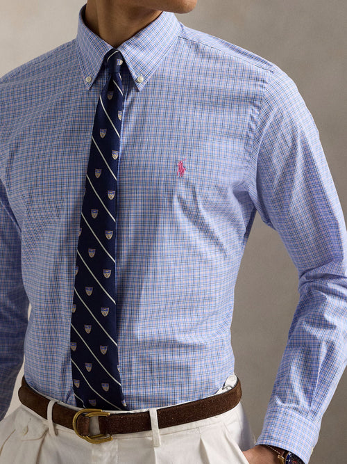 RALPH LAUREN CAMISA MANGA LARGA HOMBRE AZUL