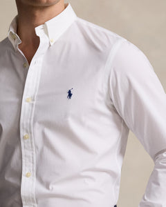 RALPH LAUREN CAMISA MANGA LARGA HOMBRE BLANCO