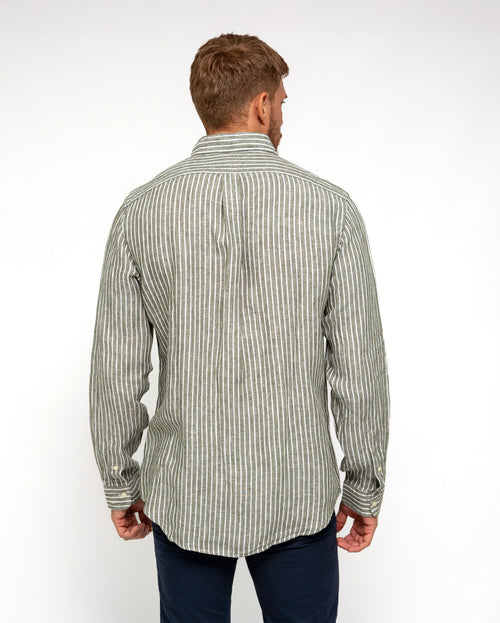 RALPH LAUREN CAMISA MANGA LARGA HOMBRE BLANCO