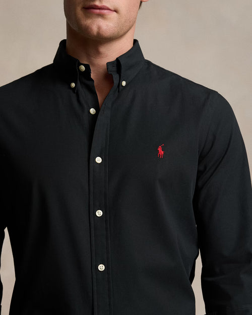 RALPH LAUREN CAMISA MANGA LARGA HOMBRE NEGRO