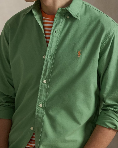RALPH LAUREN HOMBRE CAMISA M/L VERDE
