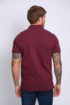 RALPH LAUREN CAMISETAS TIPO POLO HOMBRE ROJO