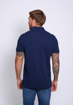 RALPH LAUREN CAMISA TIPO POLO HOMBRE AZUL
