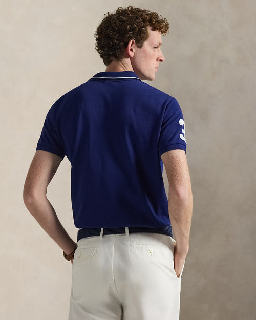 RALPH LAUREN HOMBRE CAMISA POLO M/C AZUL