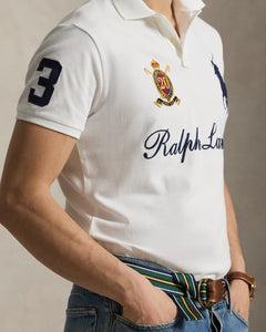 RALPH LAUREN HOMBRE CAMISA POLO M/C BLANCO