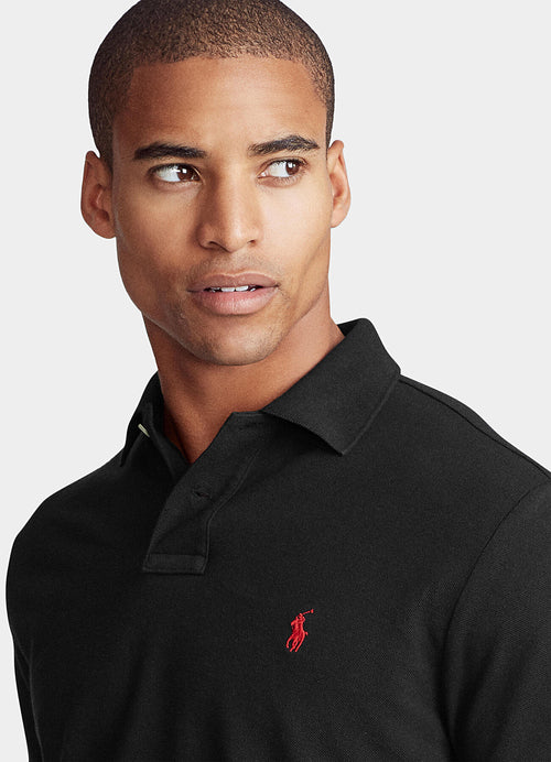 RALPH LAUREN HOMBRE CAMISA POLO M/C NEGRO