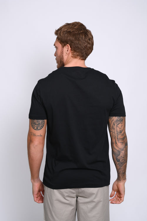 RALPH LAUREN CAMISETAS CUELLO REDONDO HOMBRE NEGRO