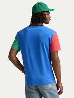 ralph lauren camisetas cuello redondo hombre azul