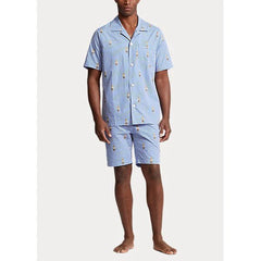 ralph lauren pijama hombre azul