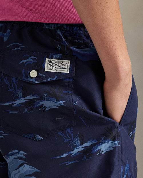 RALPH LAUREN HOMBRE VESTIDO DE BAÑO AZUL
