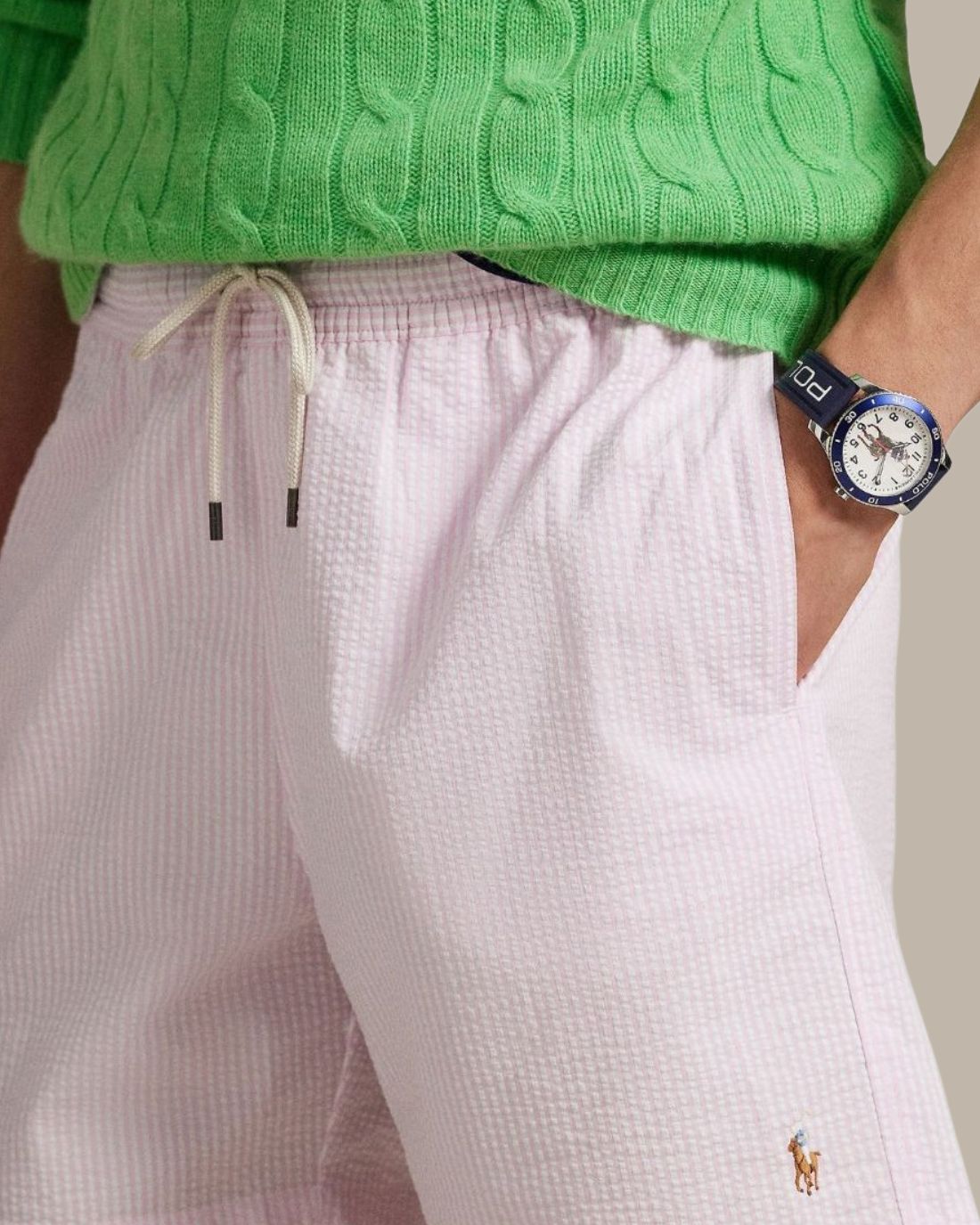 Banador Traveler-Mid-Trunk Ralph Lauren Para Hombre De Color Rosado
