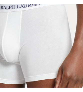 BOXER RALPH LAUREN HOMBRE 3PK WHITE/POLO BLK/ANDOVER HTR 714835887004