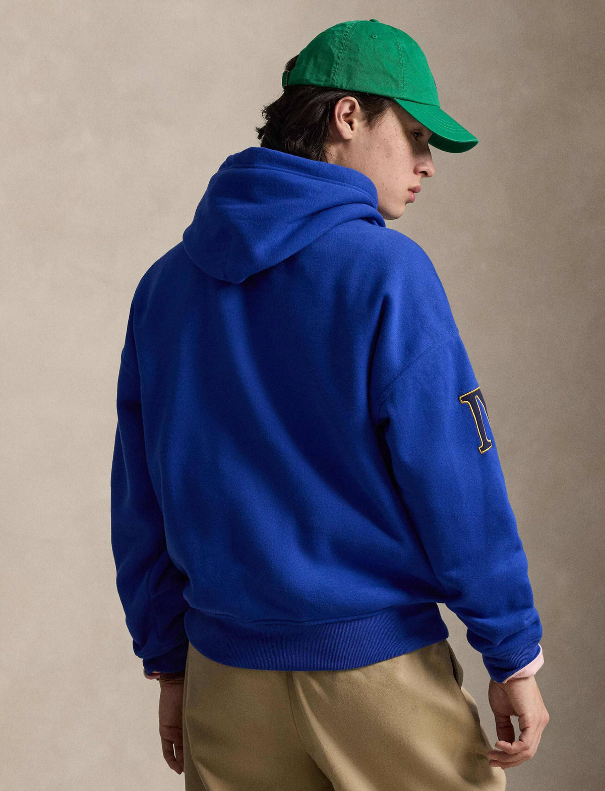 Buzo Con Capucha Knit-Sweatshirt Ralph Lauren Para Hombre De Color Azul