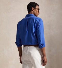 CAMISA MANGA LARGA RALPH LAUREN PARA CABALLERO SPORT AZUL REF 710805564512