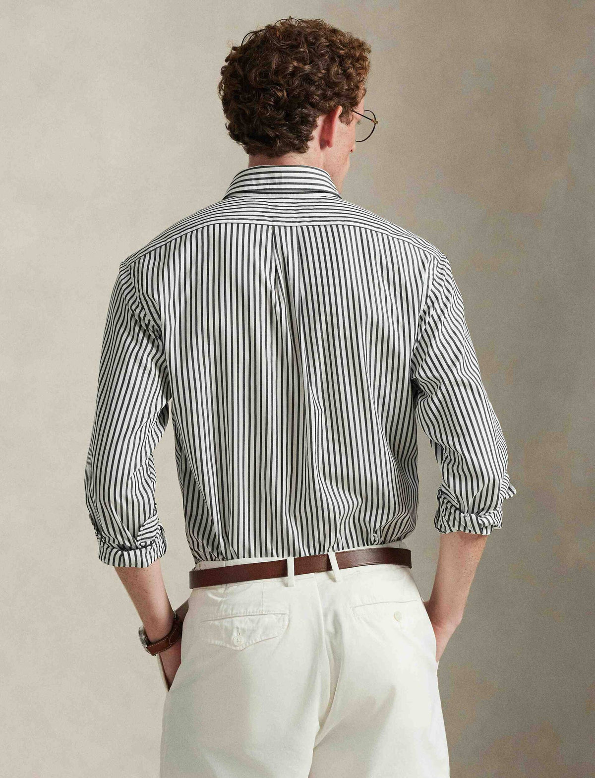 Camisa Manga Larga Woven-Sport Shirt-Shirt Ralph Lauren Para Hombre De Color Blanco