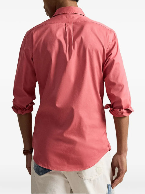 CAMISA MANGA LARGA RALPH LAUREN PARA CABALLERO SPORT ROJO REF 710B20512007