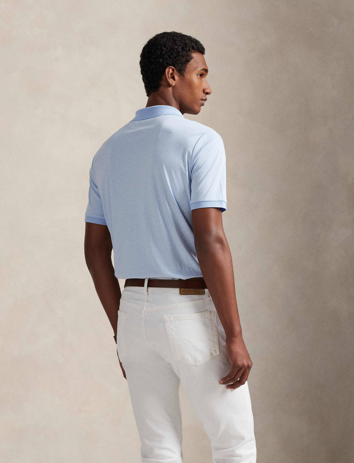 Camisa Tipo Polo Knit-Polo Ralph Lauren Para Hombre De Color Azul