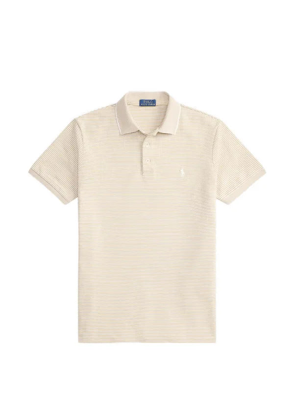 Camisa Tipo Polo Knit-Polo Ralph Lauren Para Hombre De Color Beige