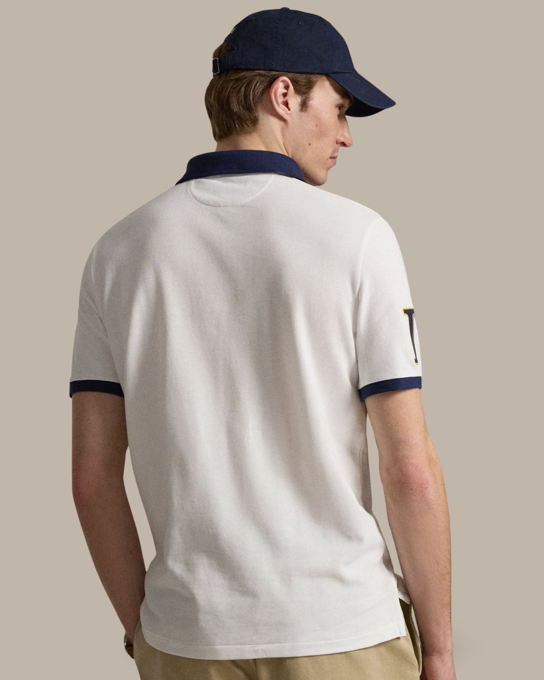 Camisa Tipo Polo Knit-Polo Ralph Lauren Para Hombre De Color Blanco