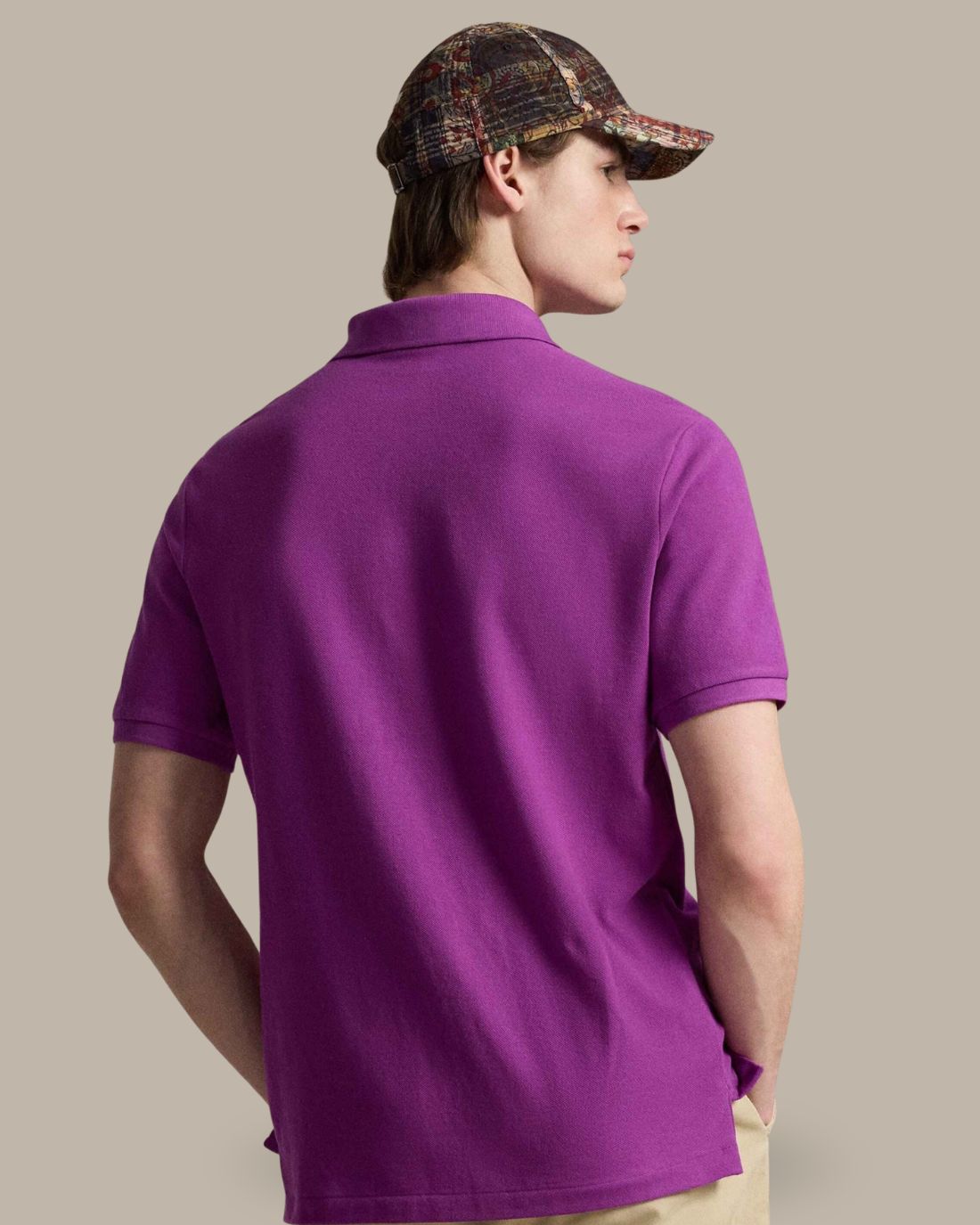 Camisa Tipo Polo Knit-Polo Ralph Lauren Para Hombre De Color Morado