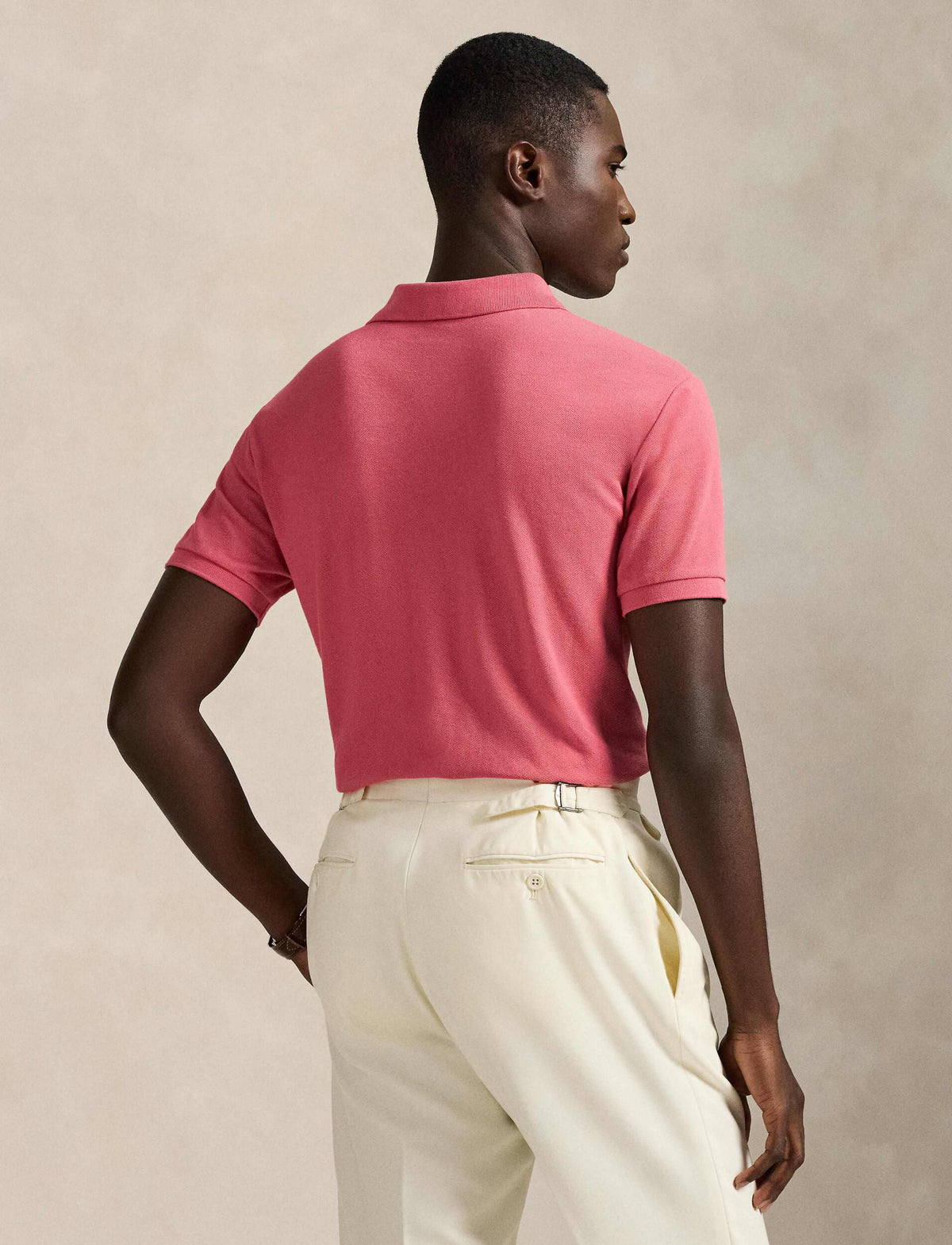 Camisa Tipo Polo Sskccmslm1-Short Sleeve-Knit Ralph Lauren Para Hombre De Color Rojo