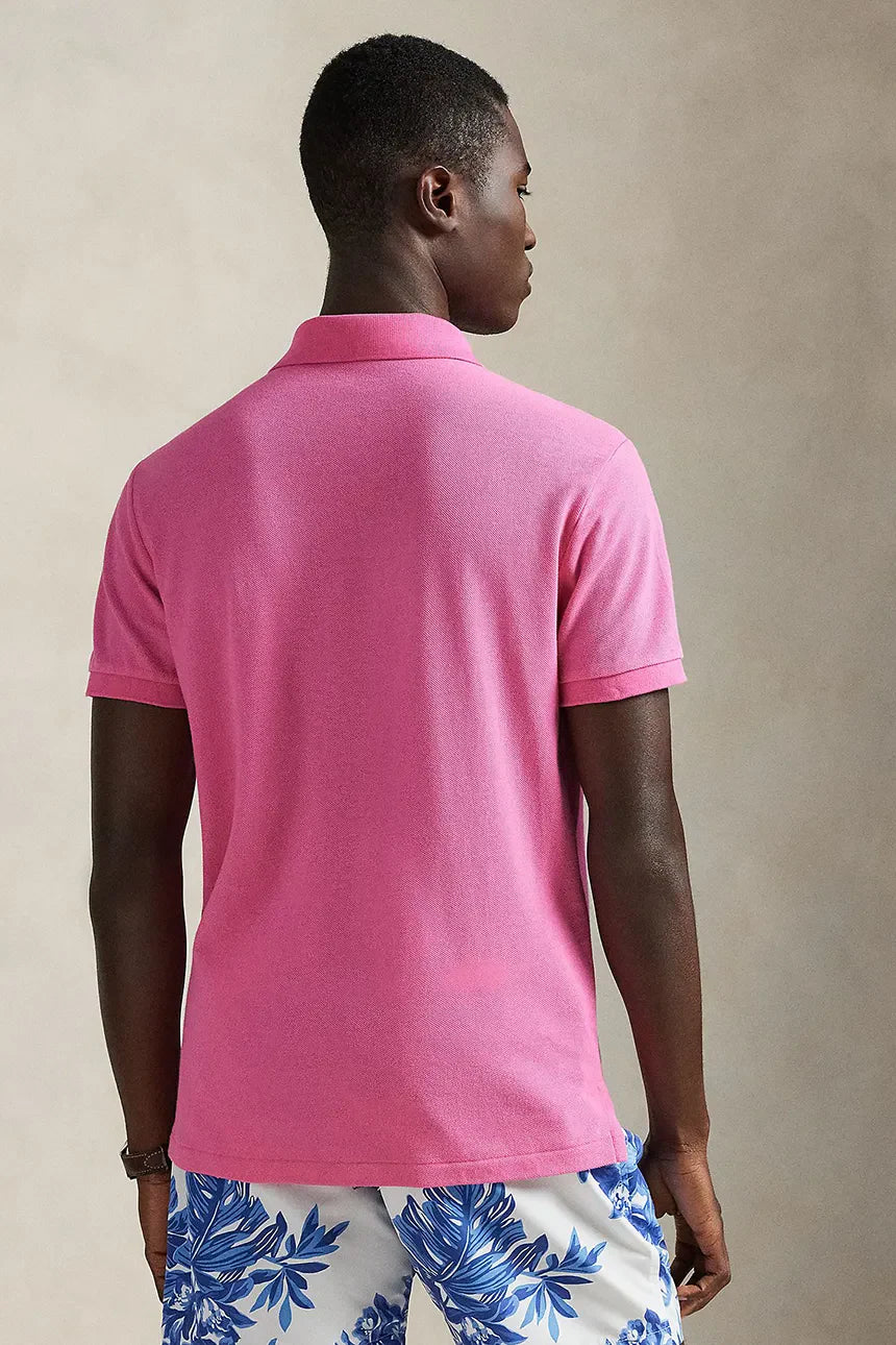Camisa Tipo Polo Sskccmslm1-Short Sleeve-Knit Ralph Lauren Para Hombre De Color Rosado