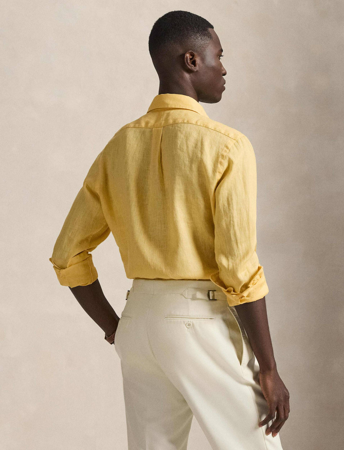 Camisa Cubdppcs-Long Sleeve-Sport Shirt Ralph Lauren Para Hombre De Color Amarillo