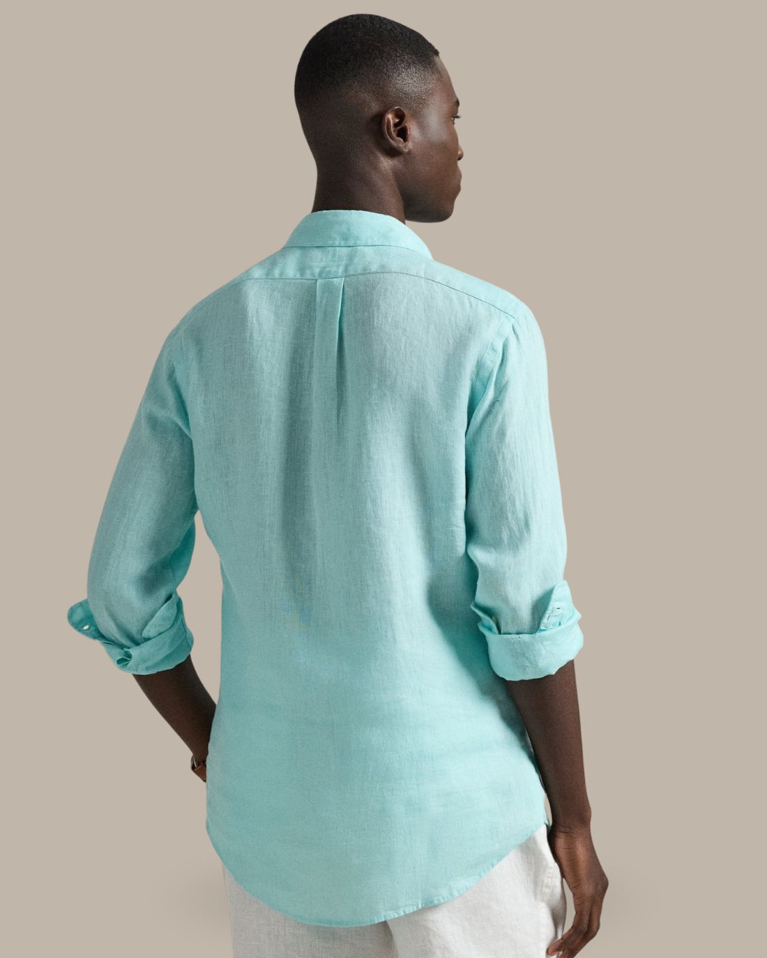 Camisa Cubdppcs-Long Sleeve-Sport Shirt Ralph Lauren Para Hombre De Color Azul