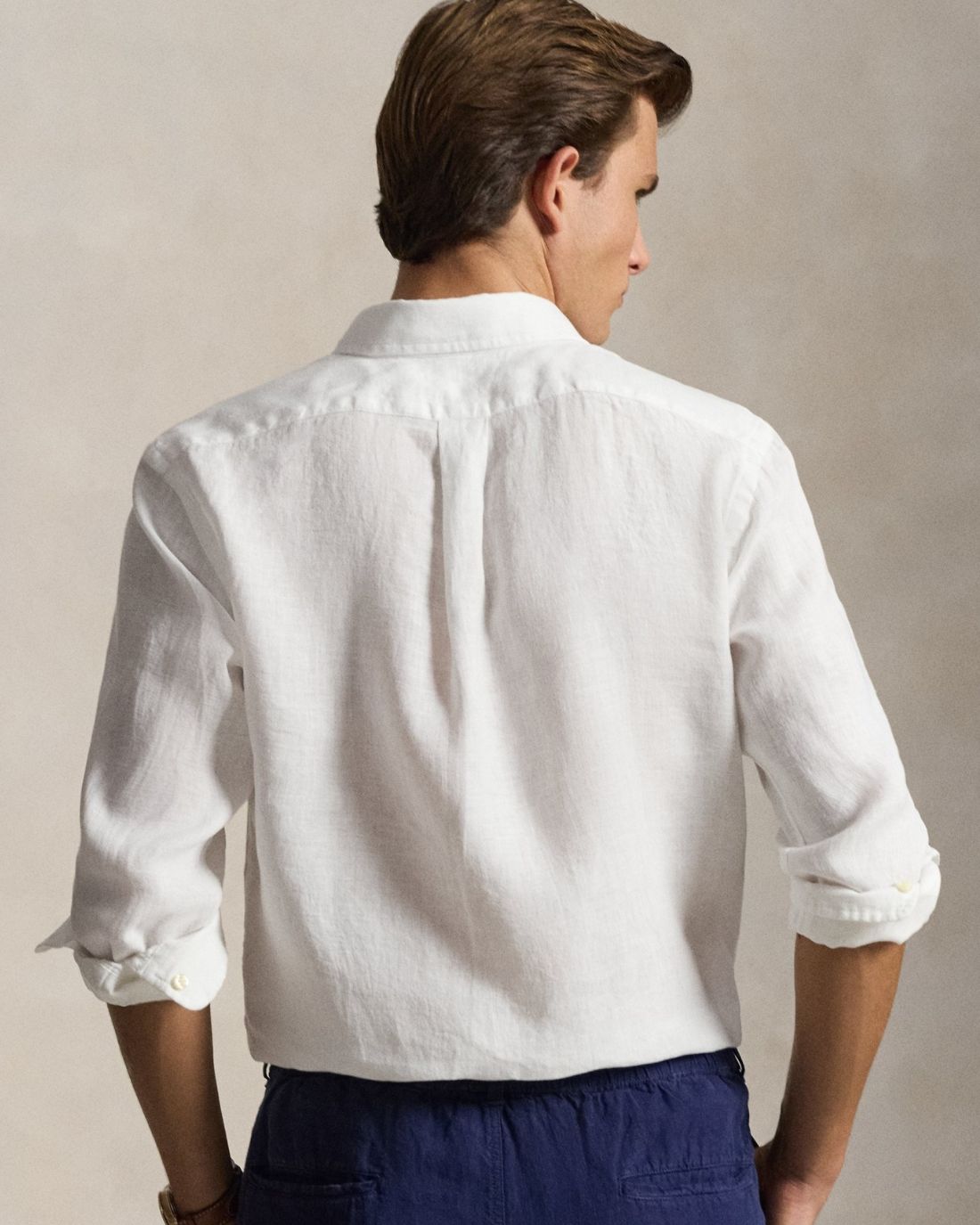 Camisa Cubdppcs-Long Sleeve-Sport Shirt Ralph Lauren Para Hombre De Color Blanco
