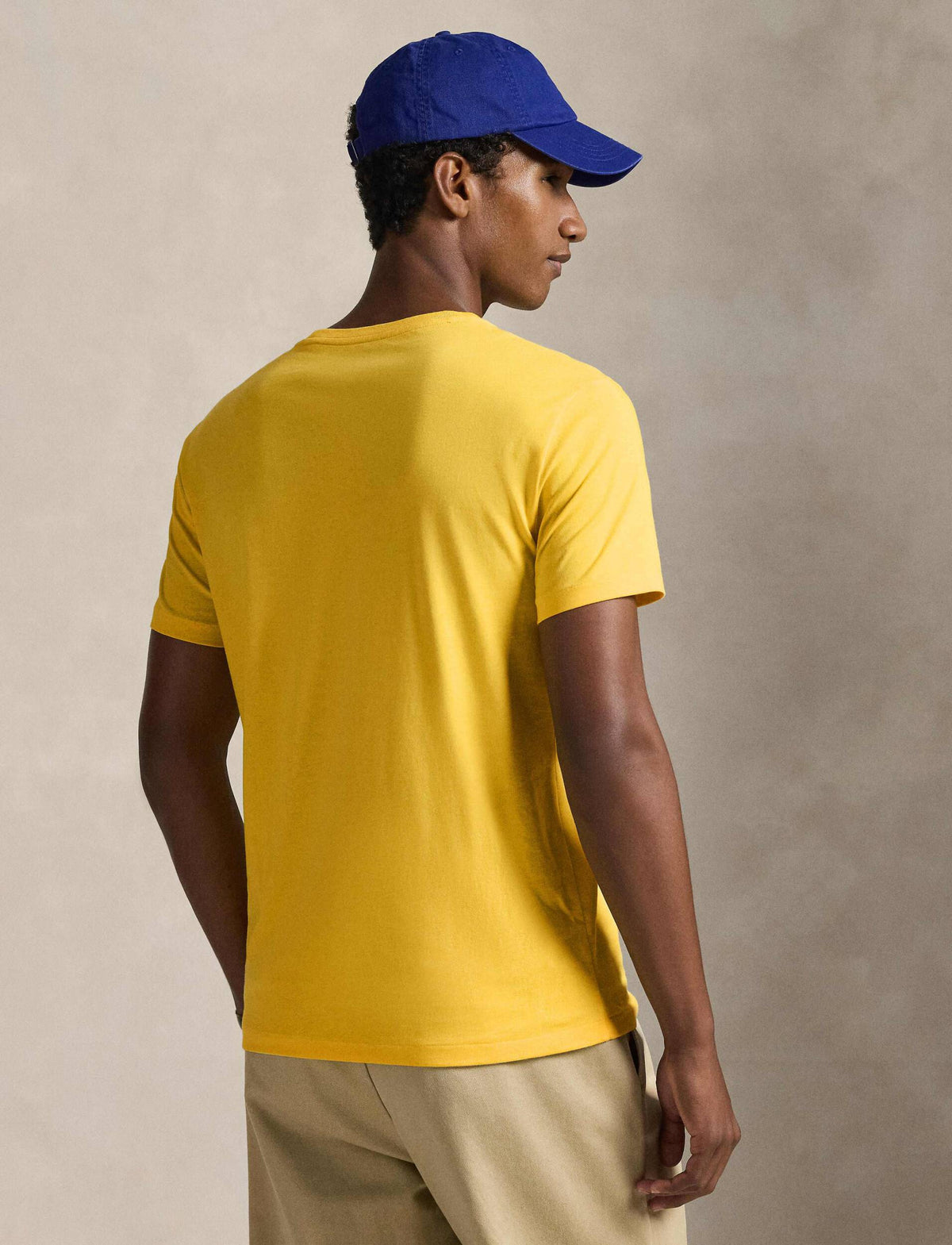 Camiseta Sscncmslm2-Short Sleeve-T-Shirt Ralph Lauren Para Hombre De Color Amarillo
