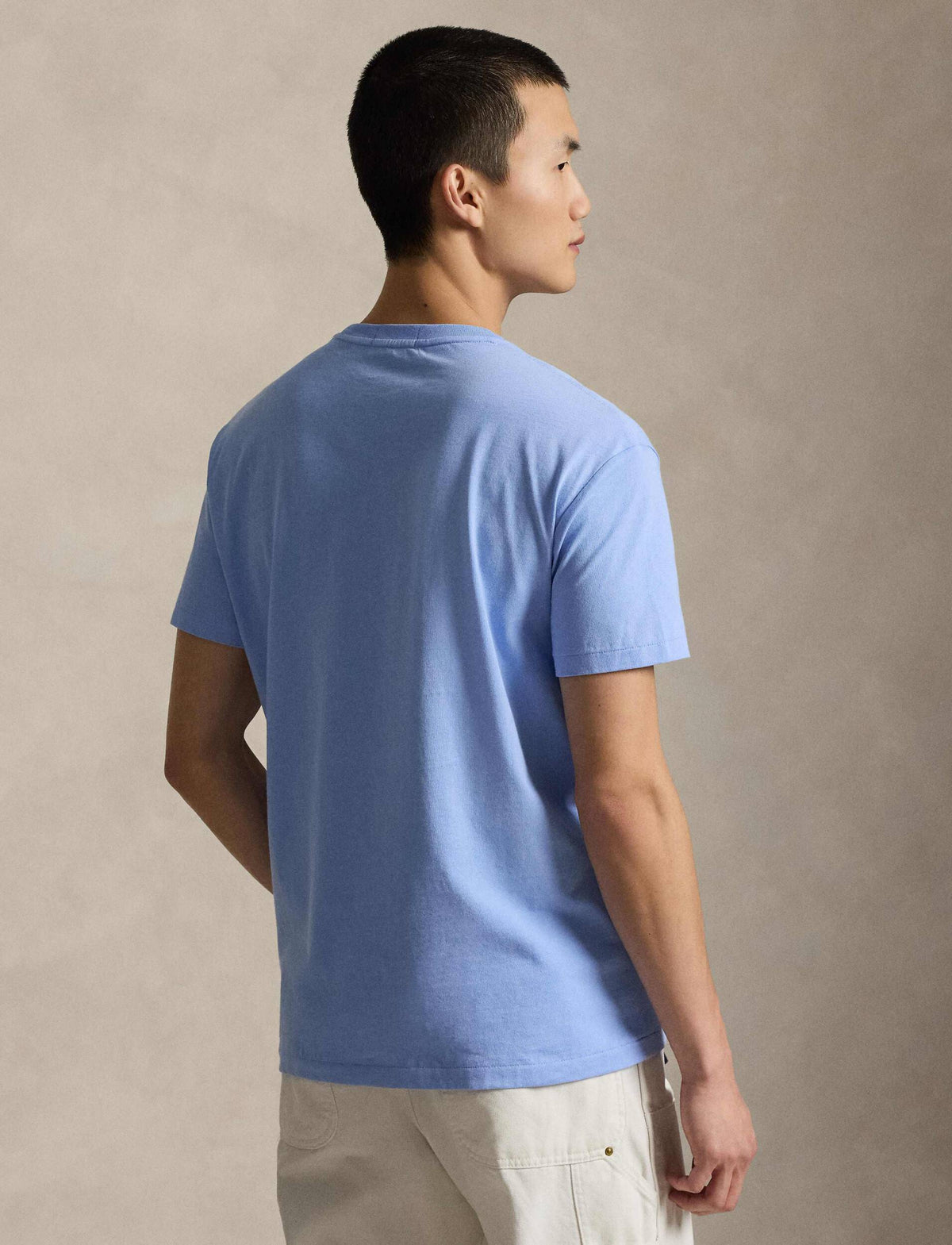 Camiseta Knit-T-Shirt Ralph Lauren Para Hombre De Color Azul