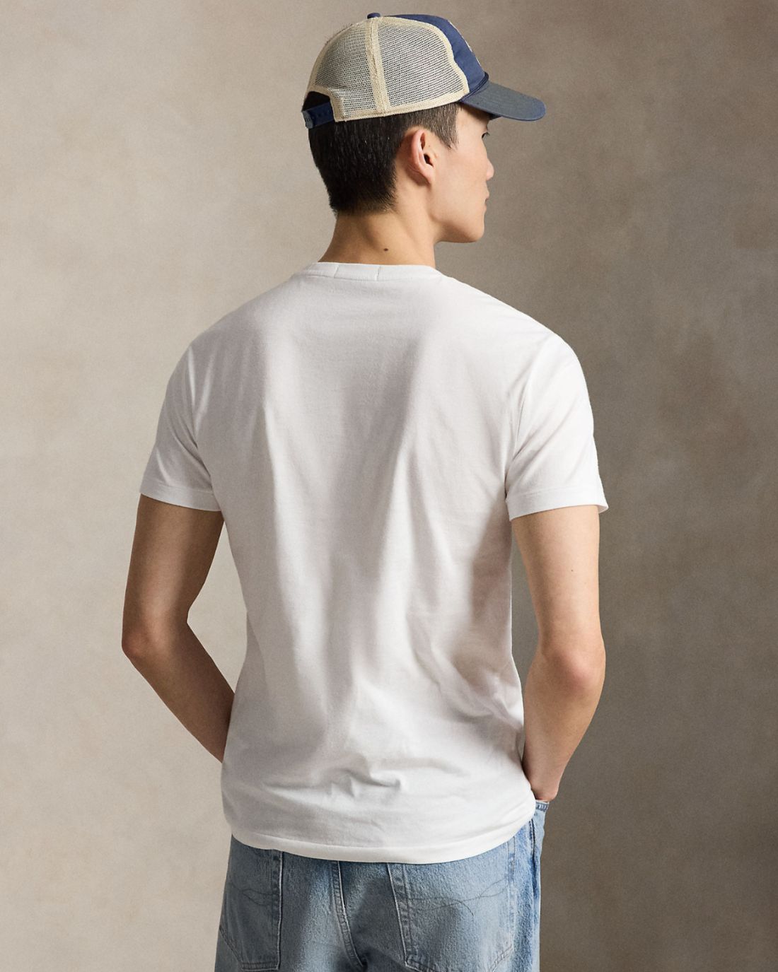 Camiseta Knit-T-Shirt Ralph Lauren Para Hombre De Color Blanco
