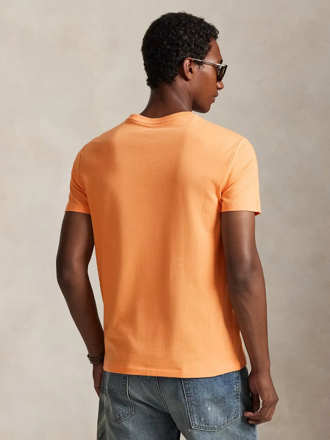 Camiseta Sscncmslm2-Short Sleeve-T-Shirt Ralph Lauren Para Hombre De Color Naranja
