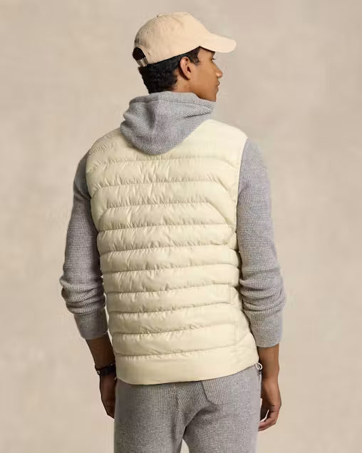 Chaleco Terra Vest-Insulated-Vest Ralph Lauren Para Hombre De Color Beige