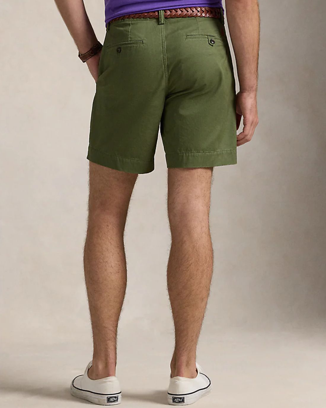 Pantalon Corto Stfbedford9S-Flat-Short Ralph Lauren Para Hombre De Color Verde