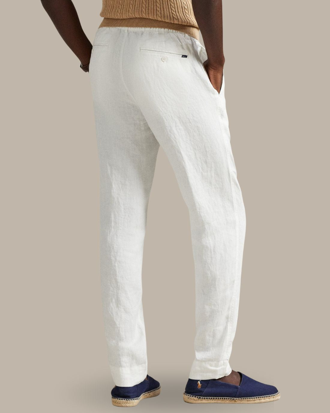 Pantalon Largo Ltfsltprpstr-Athletic Ralph Lauren Para Hombre De Color Blanco