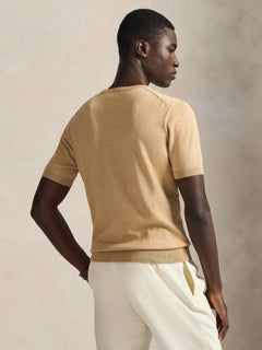 Sueter Sscnpp-Short Sleeve-Pullover Ralph Lauren Para Hombre De Color Beige