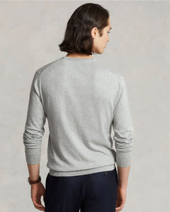 Sueter Ls Sf Cn Pp-Long Sleeve-Sweater Ralph Lauren Para Hombre De Color Gris