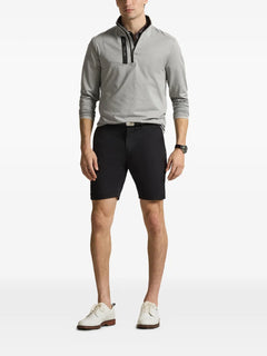 Sueter Knit-Half Zip-Pullover Ralph Lauren Para Hombre De Color Gris