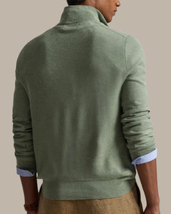 Sueter Ls Hz-Long Sleeve-Pullover Ralph Lauren Para Hombre De Color Verde